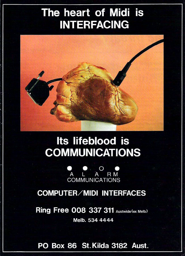 Alarm Communications Pocket AMI - Vintage Advert - Date: 1990-07, Origin: AU