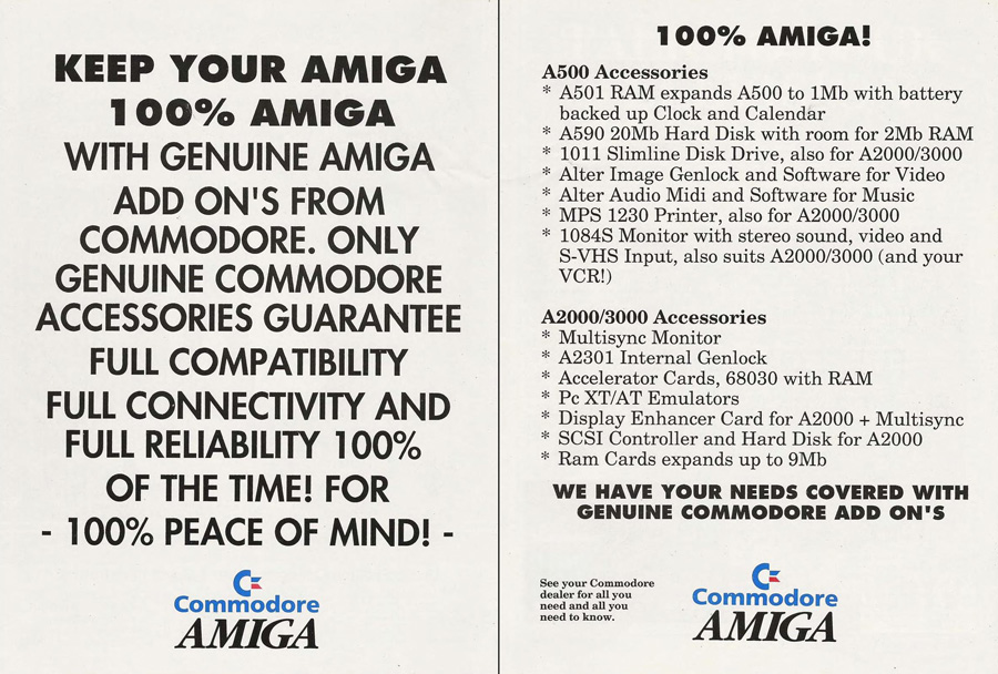 Commodore A590 - Vintage Advert - Date: 1991-08, Origin: AU