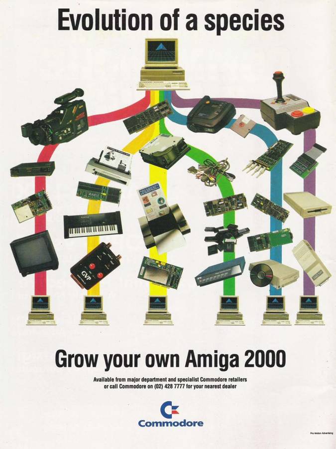 Commodore Amiga 2000 - Vintage Advert - Date: 1992-09, Origin: AU