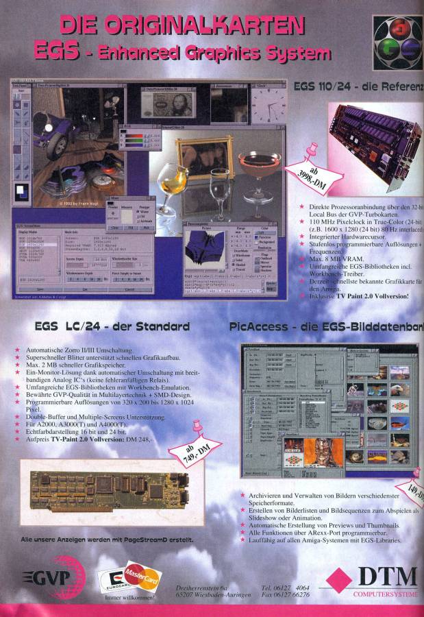 Great Valley Products EGS 28/24 Spectrum - Vintage Advert - Date: 1993-10, Origin: DE