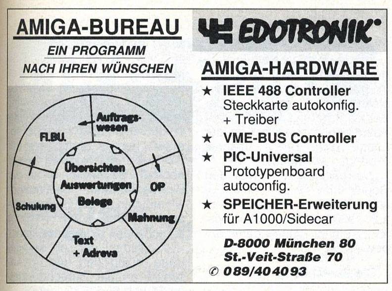 Edotronik IEC-Bus Controller - Vintage Advert - Date: 1990-01, Origin: DE