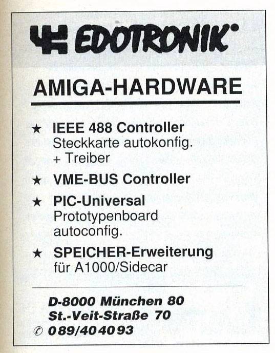 Edotronik PIC-Universal - Vintage Ad (Datum: 1990-05, Herkunft: DE)
