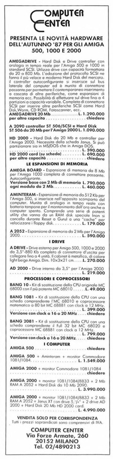 Hardital Bang 2081 - Zeitgen&ouml;ssische Werbung - Datum: 1987-10, Herkunft: IT