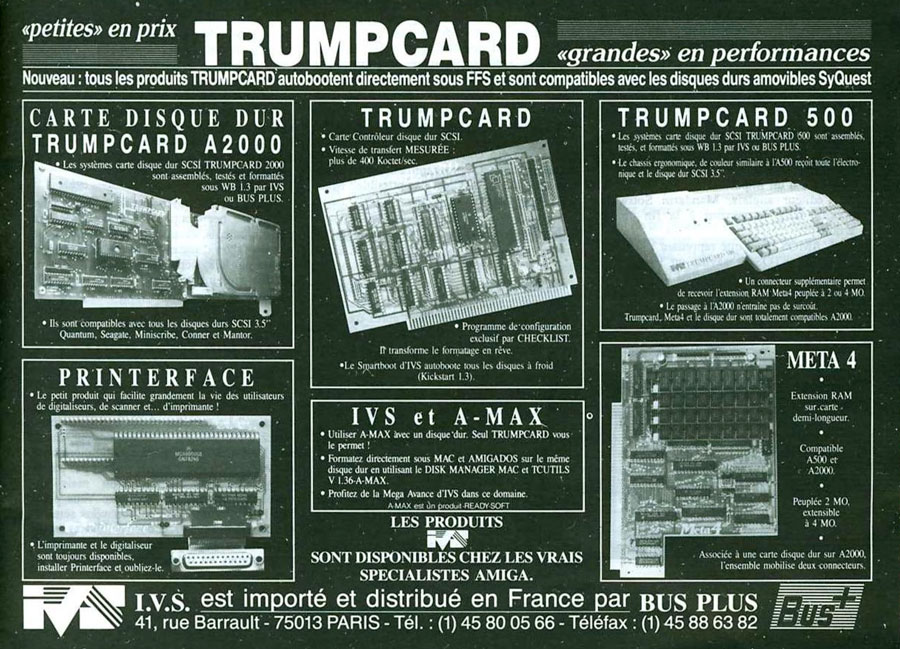 Interactive Video Systems Meta 4 - Vintage Advert - Date: 1990-01, Origin: FR