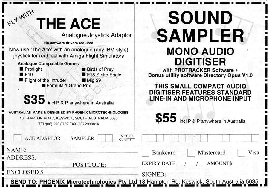 Phoenix Microtechnologies AP420 - Zeitgenössische Werbung - Datum: 1992-07, Herkunft: AU