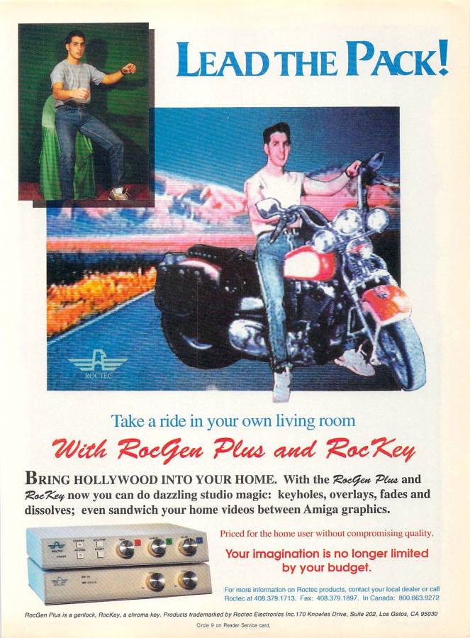 Roctec RocGen Plus - Vintage Advert - Date: 1992-03, Origin: US