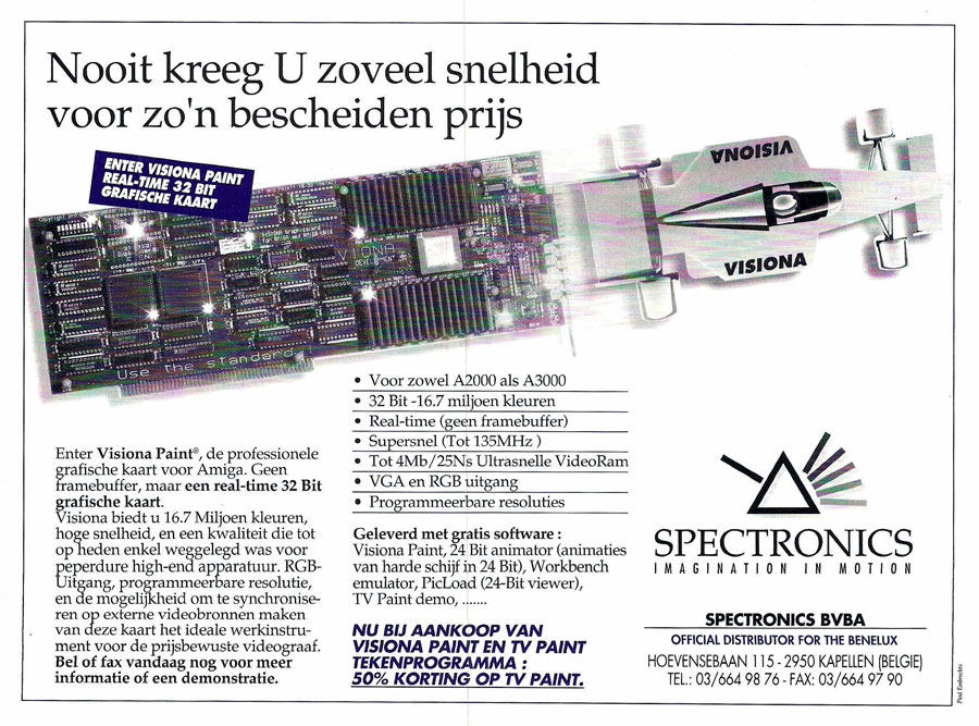 X-Pert Computer Services / Viona Development Visiona - Zeitgen&ouml;ssische Werbung - Datum: 1992-05, Herkunft: NL