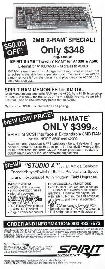 Spirit Technology InMate - Vintage Advert - Date: 1991-04, Origin: US