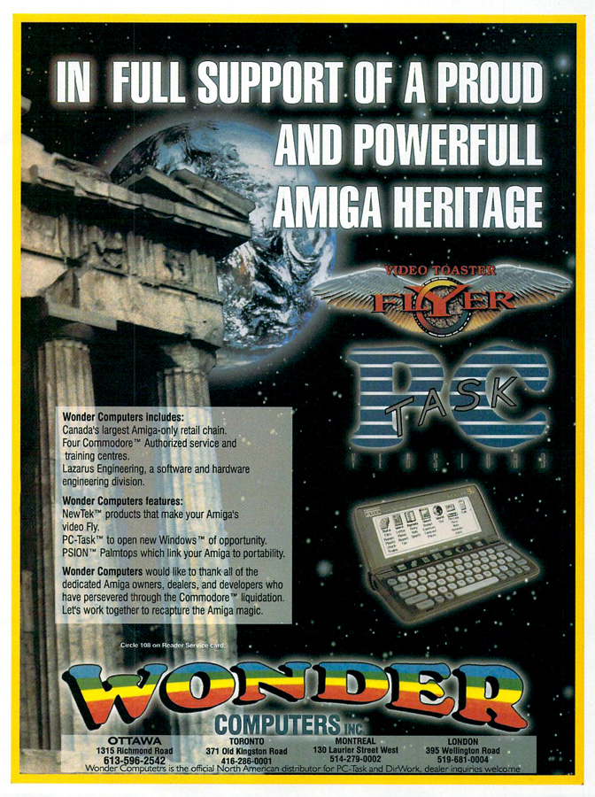 Lazarus Engineering / Wonder Computers KB-10 - Zeitgen&ouml;ssische Werbung - Datum: 1995-06, Herkunft: US