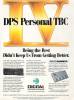 Digital Processing Systems Personal TBC IV & TBC IV Plus - 1993-09 (US)