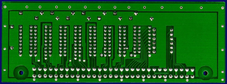 Commodore A1050 - ohne Abschirmung, Rückseite