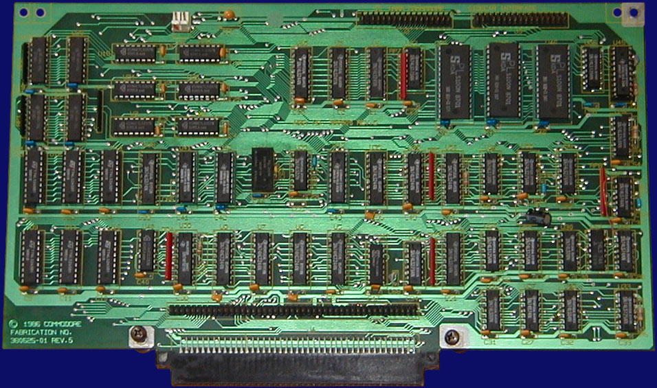 Commodore A1060 - Interface board, front side