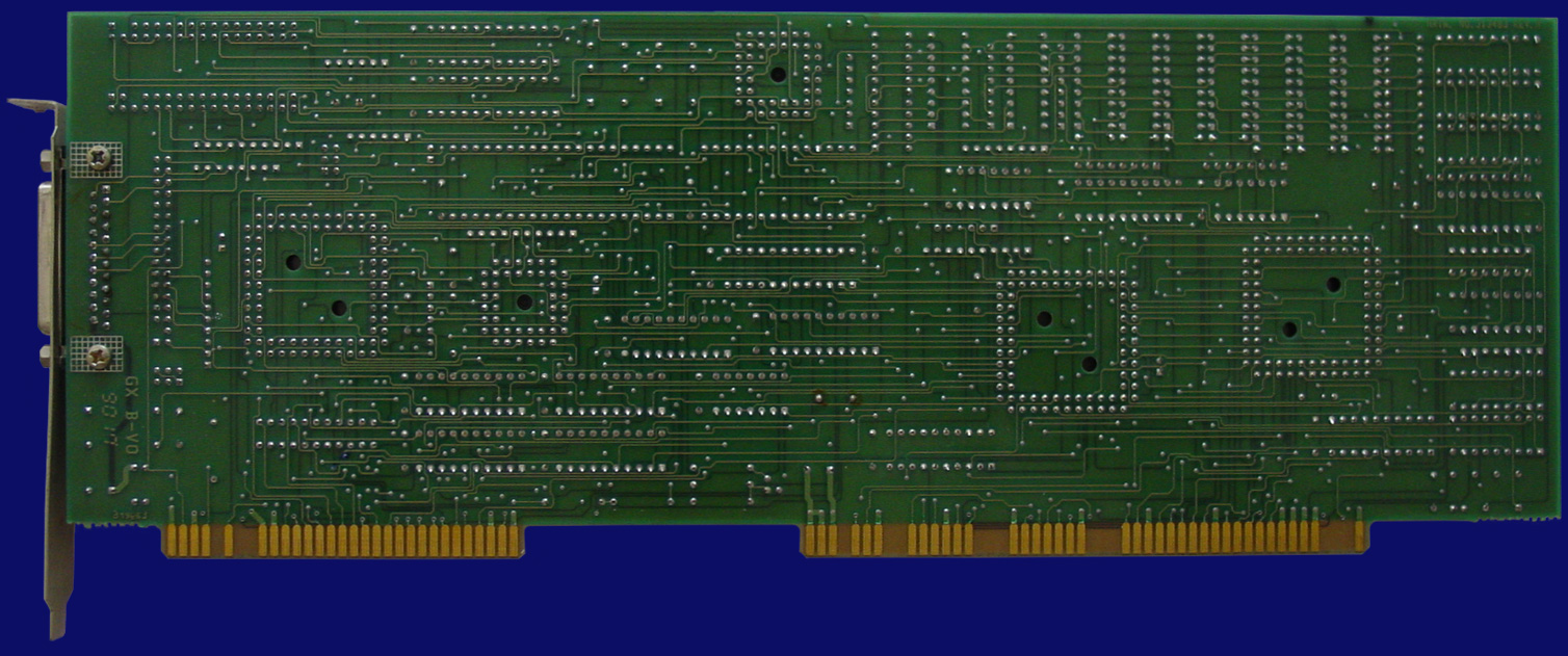 Commodore A2088T - Rückseite