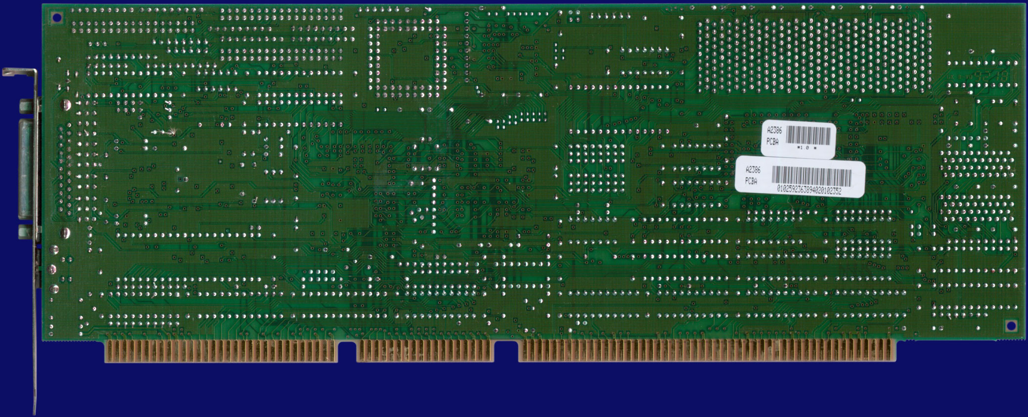 Commodore A2386SX - Rückseite