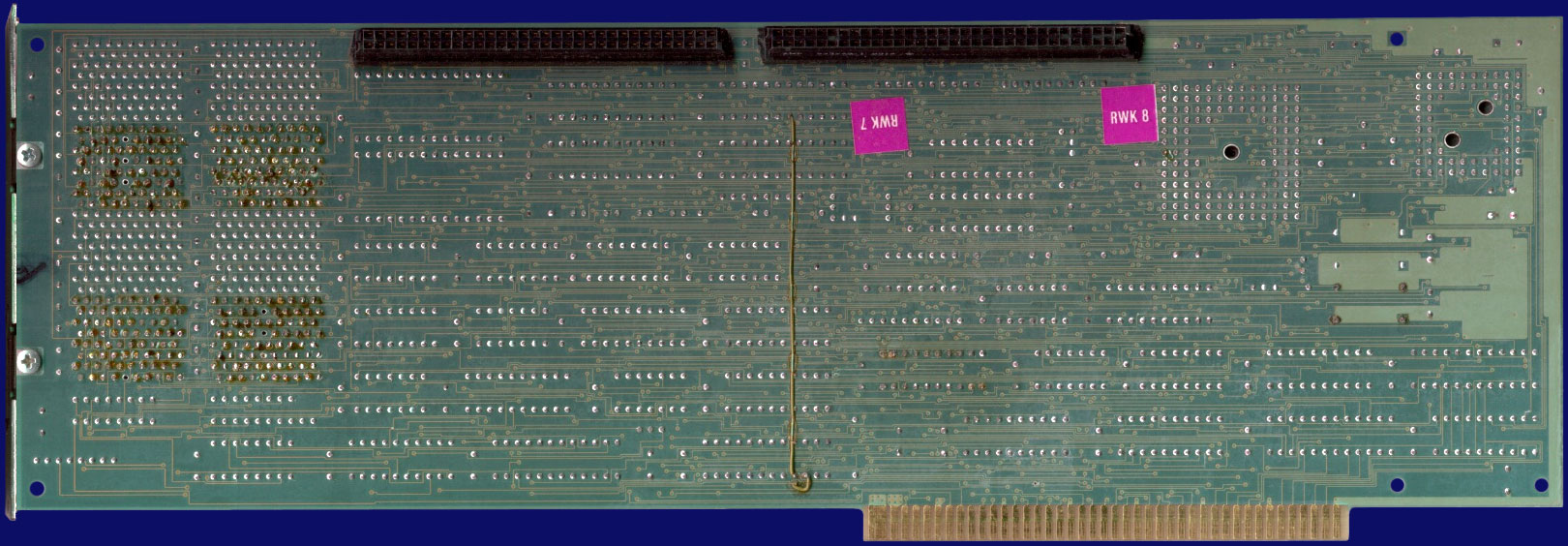 Commodore A2630 - Rev. 6, Rückseite