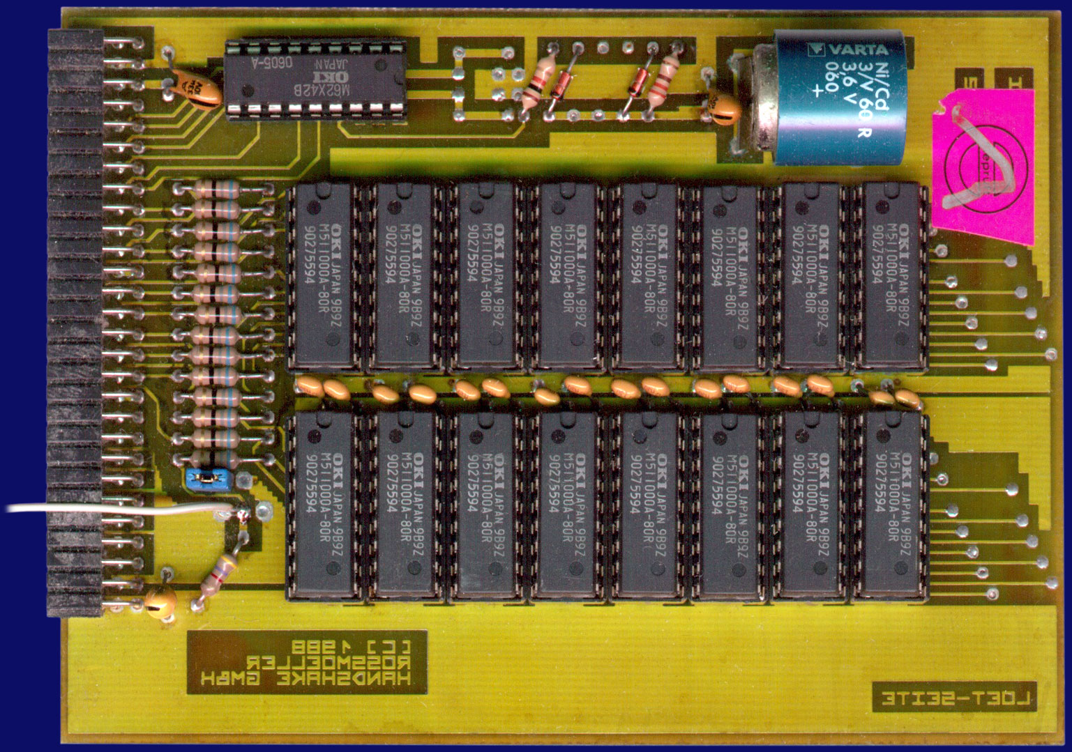 Roßmöller A2MB-500 - Card with swapped layers, front side