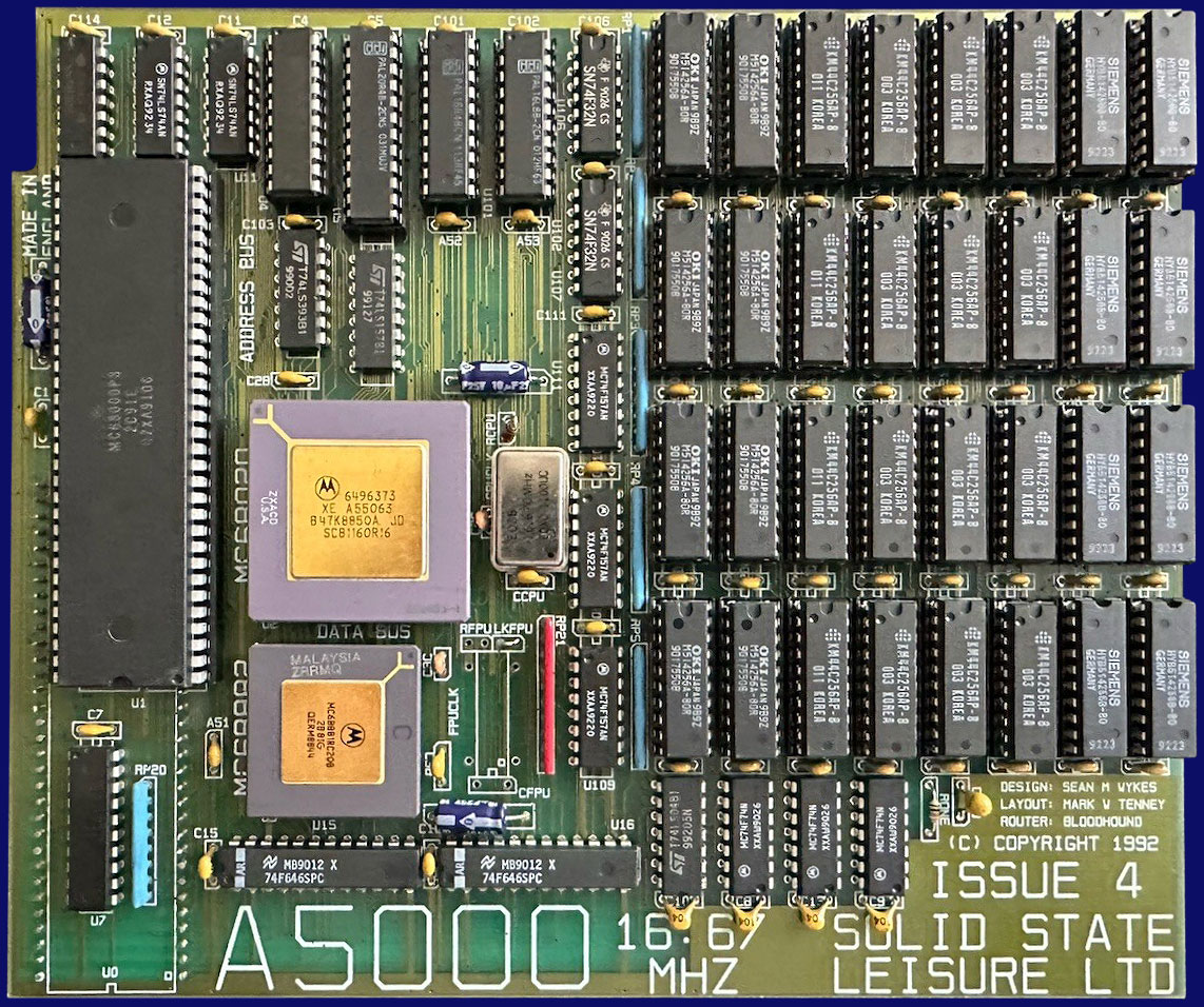 Solid State Leisure A5000 - front side