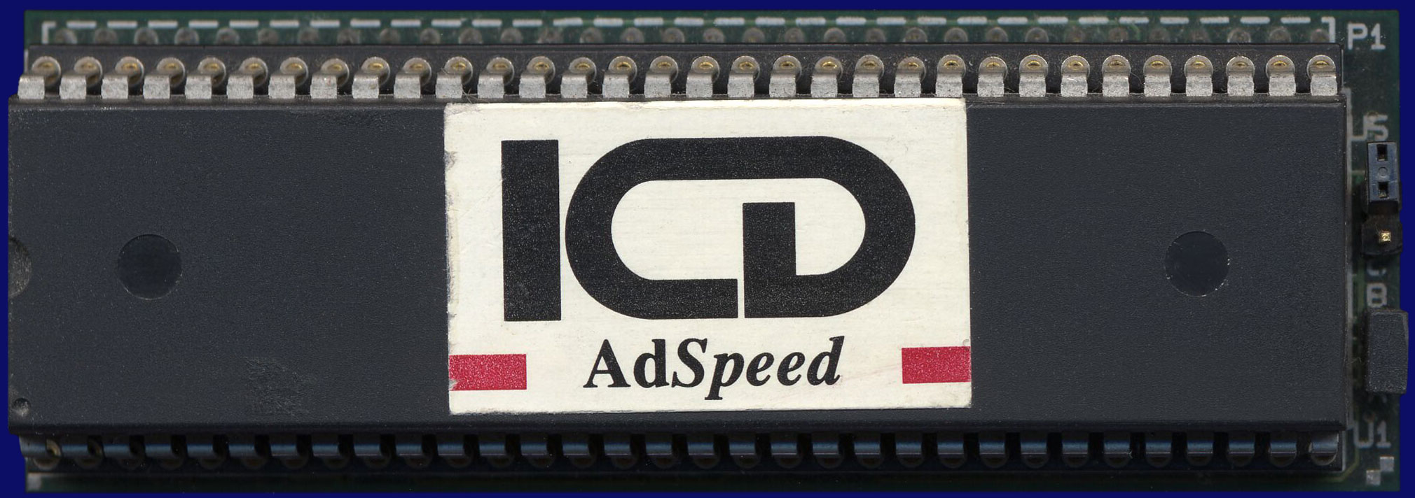 ICD AdSpeed - mit 68000, Vorderseite
