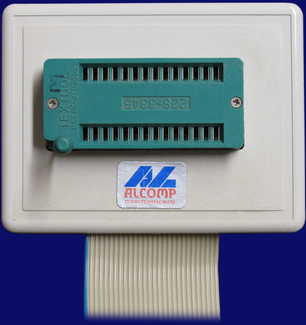 Alcomp Eprommer - A2000 version EPROM socket, top side