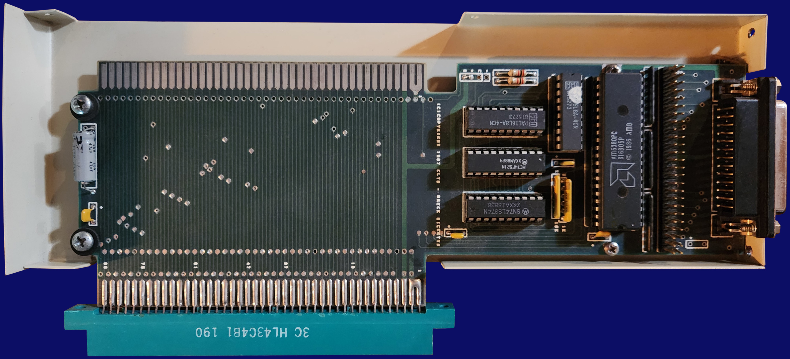 C-Ltd. A500 SCSI - Platine, Vorderseite