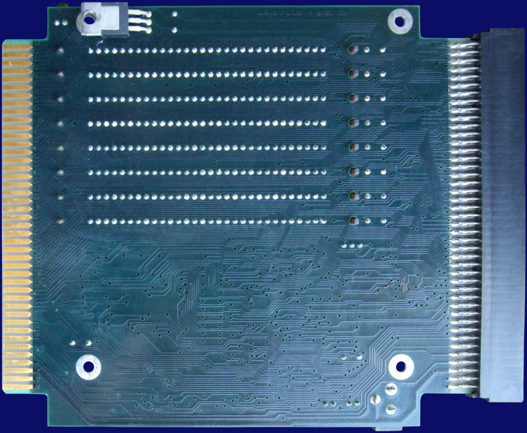 Cortex Design Technologies A500/A1000 RAM - PCB, back side