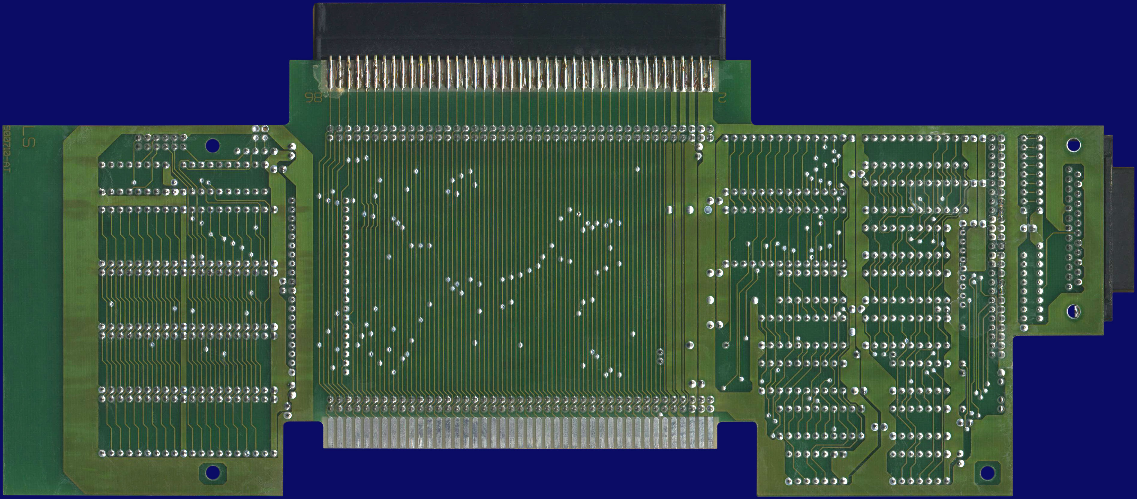 Kupke Golem SCSI II (A500) - Hauptkarte, Rückseite
