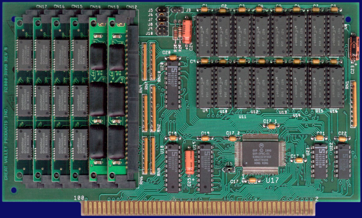 Great Valley Products Impact A2000-RAM8 - Vorderseite