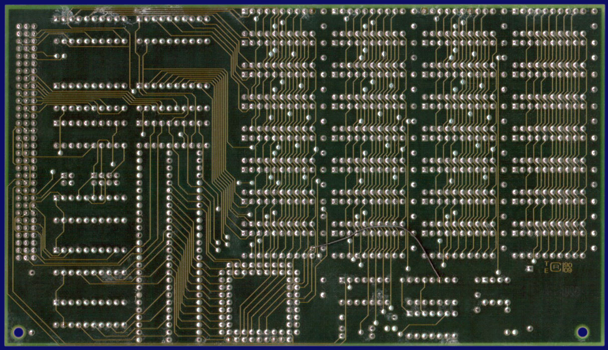 Ronin / IMtronics Hurricane 2800 & Mk2 - RAM-Karte H2-Memory, Rückseite