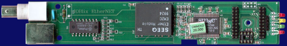 RBM Digitaltechnik IOBlix - Ethernet module, front side