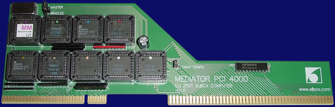 Elbox Mediator PCI 4000D - Vorderseite