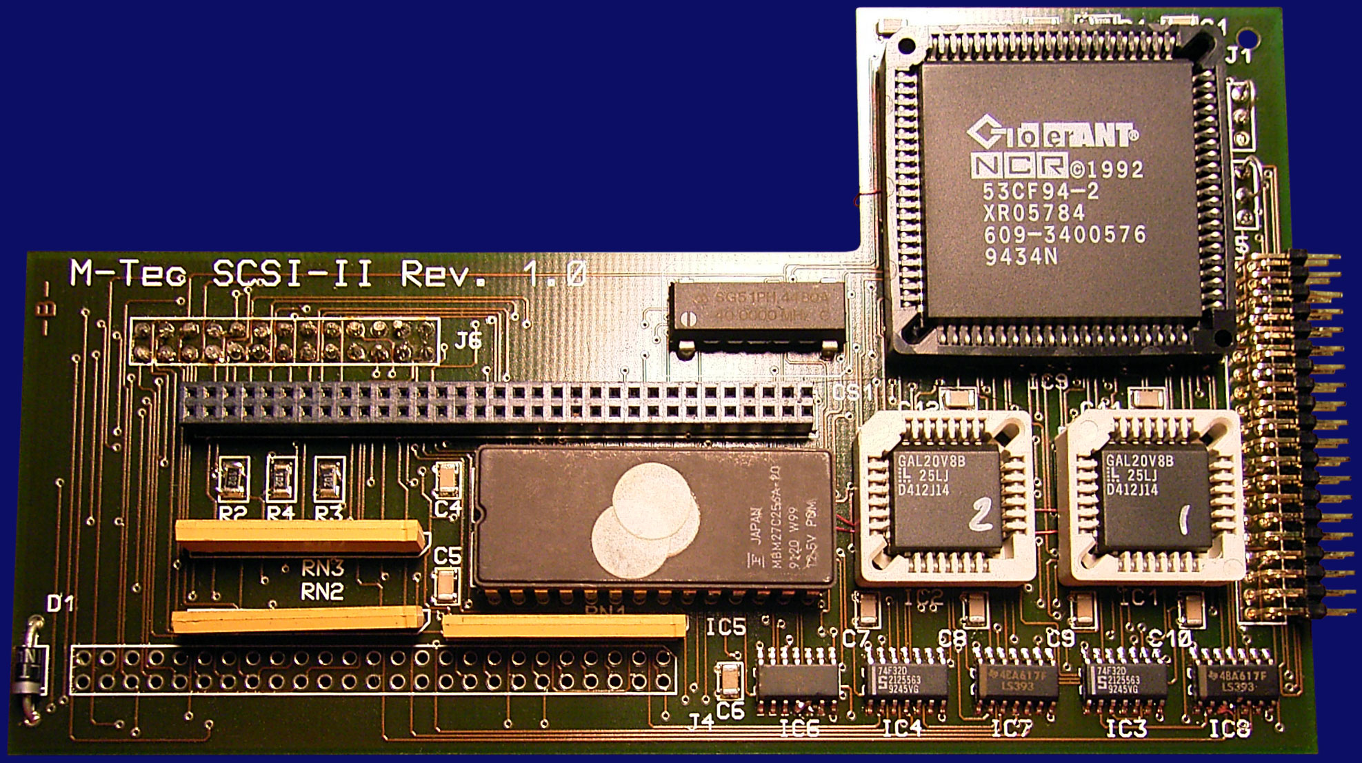 M-Tec SCSI-II - Vorderseite