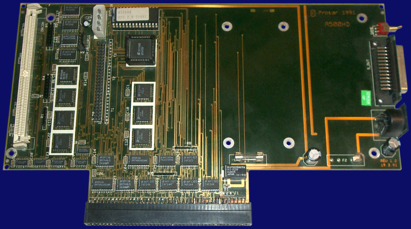 Protar A500 HD - Board, front side