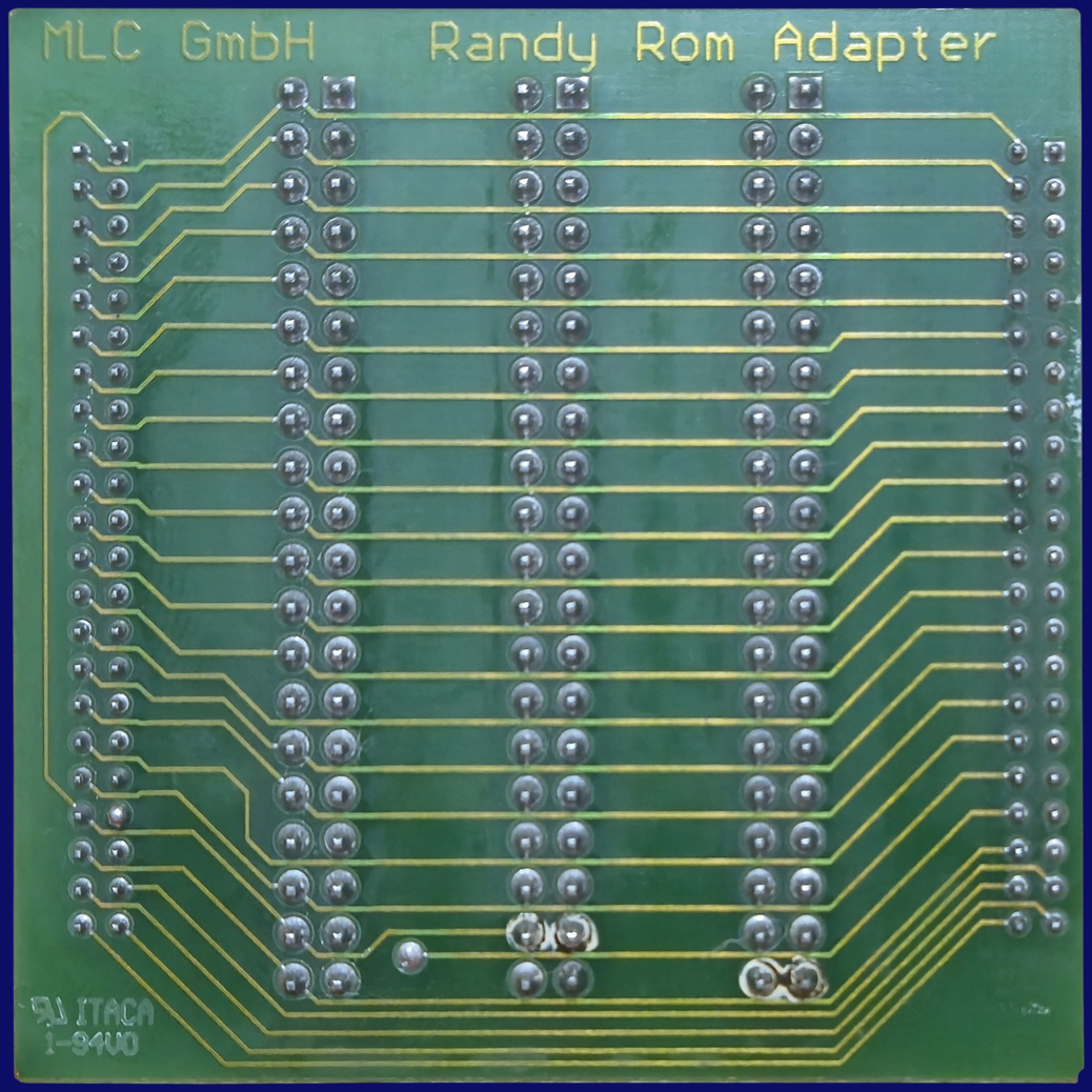 MLC Randy-ROM - 4-way adapter, back side
