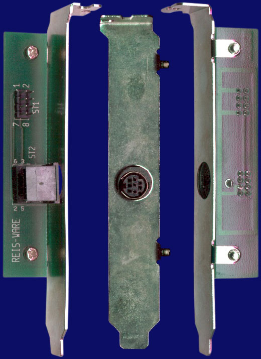 Reis-Ware Scan-King - connector plate, front side