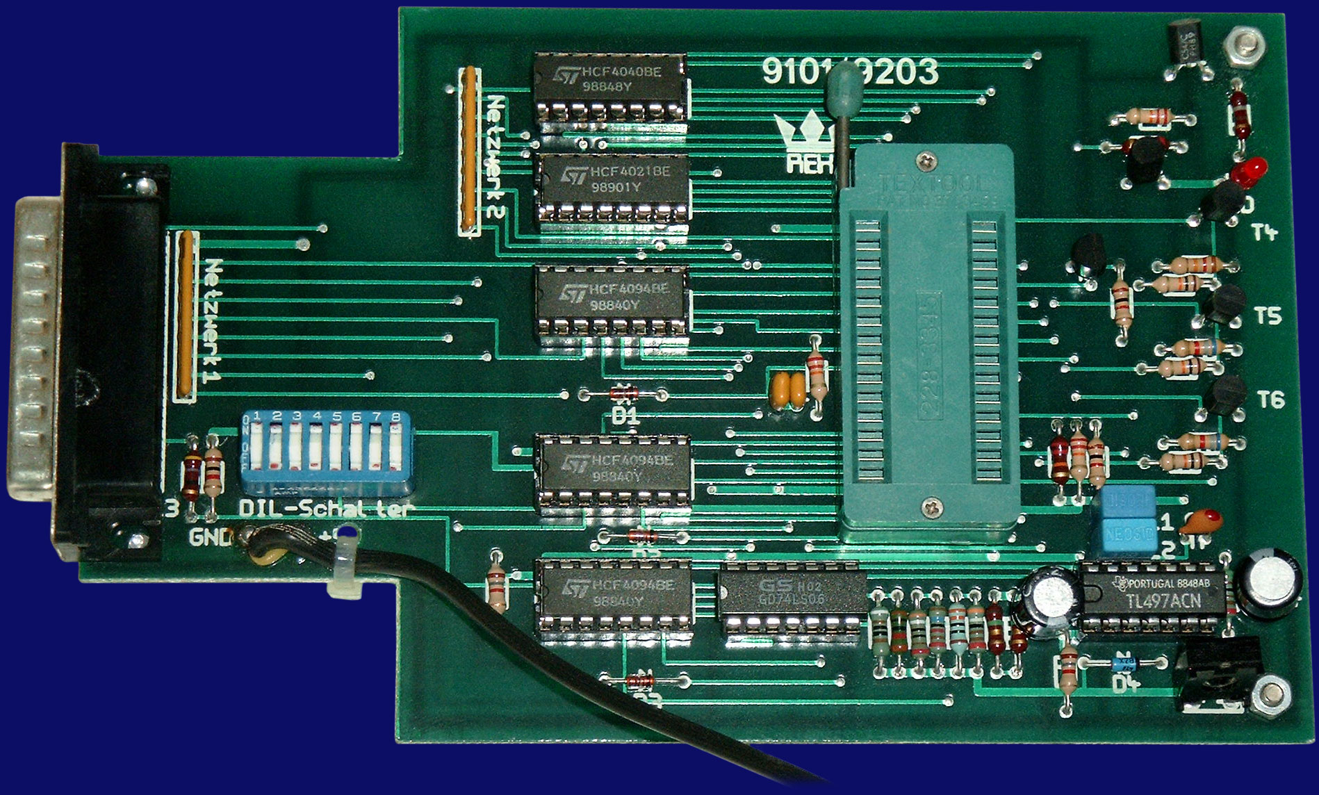 Rex Datentechnik Eprommer 9203 (Quickbyte V) - front side