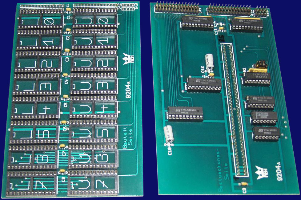 Rex Datentechnik Eprom Card 9204 (Megacart) - A1000 version 9204A and B, front side