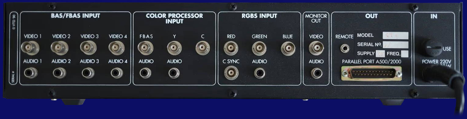 Videotechnik Diezemann Snapshot Studio Plus - R&uuml;ckseite