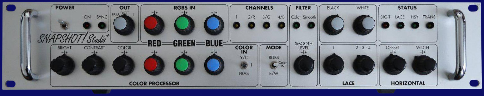 Videotechnik Diezemann Snapshot Studio Plus - Vorderseite
