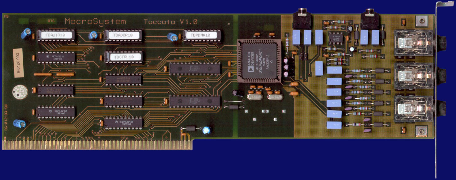 MacroSystem Toccata - front side