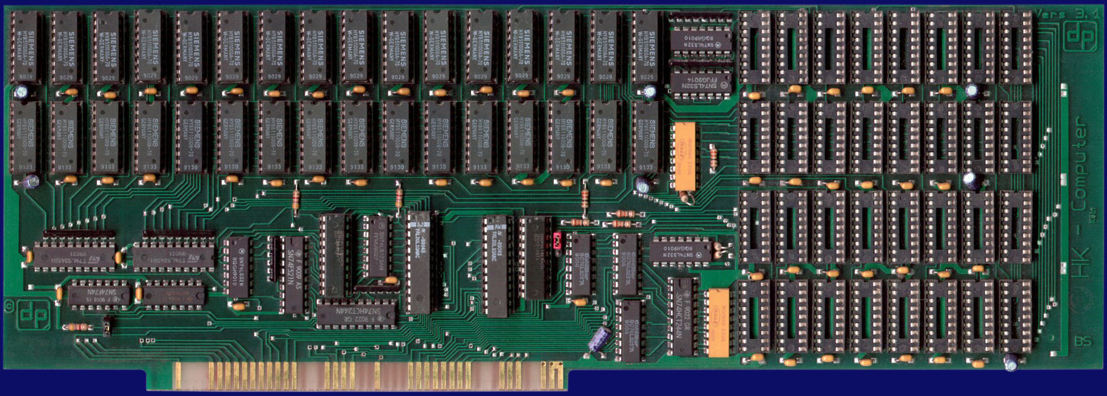 HK-Computer Vector A2000i (Professional RAM Board) - front side