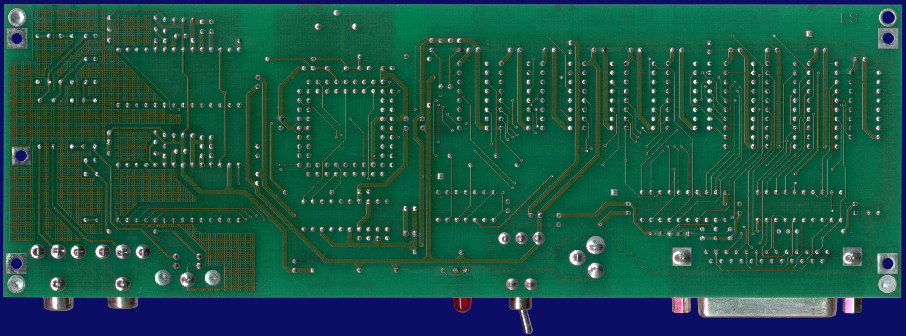 MacroSystem V-Lab/Par - PCB, back side