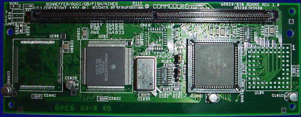 Commodore A3630 (A3400) - front side