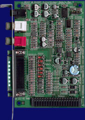 Commodore Amiga 4000T - Audio / Video module, front side