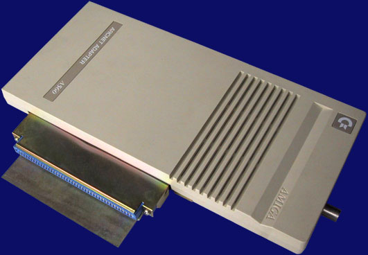 Commodore A560 - Gehäuse, Vorderseite
