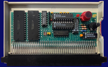 Data & Electronics / GameWorks Action Cartridge Super IV - A500 Professional, PCB, front side