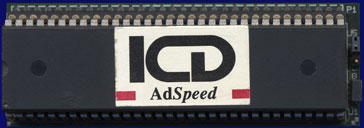 ICD AdSpeed - with 68000, front side