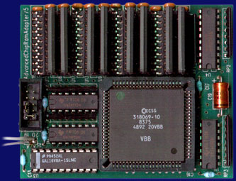 W.A.W. Elektronik Advanced ChipRAM Adapter - front side