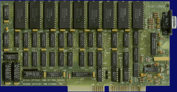 Microway AGA-2000 - NTSC-Version ohne Halterung, Vorderseite