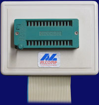 Alcomp Eprommer - EPROM-Sockel A2000-Version, Oberseite