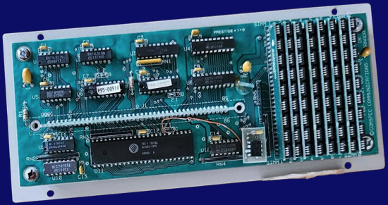 Comspec Communications AX-1000 & AX-2000 - Platine, Vorderseite